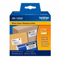 SHIPPING Etiqueta de Papel Brother DK1202 300 etiquetas