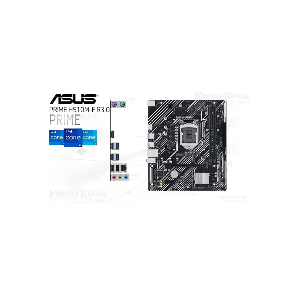 Placa madre ASUS PRIME H510M-F R3.0 micro-ATX LGA1200 con PCIe 4.0, M.