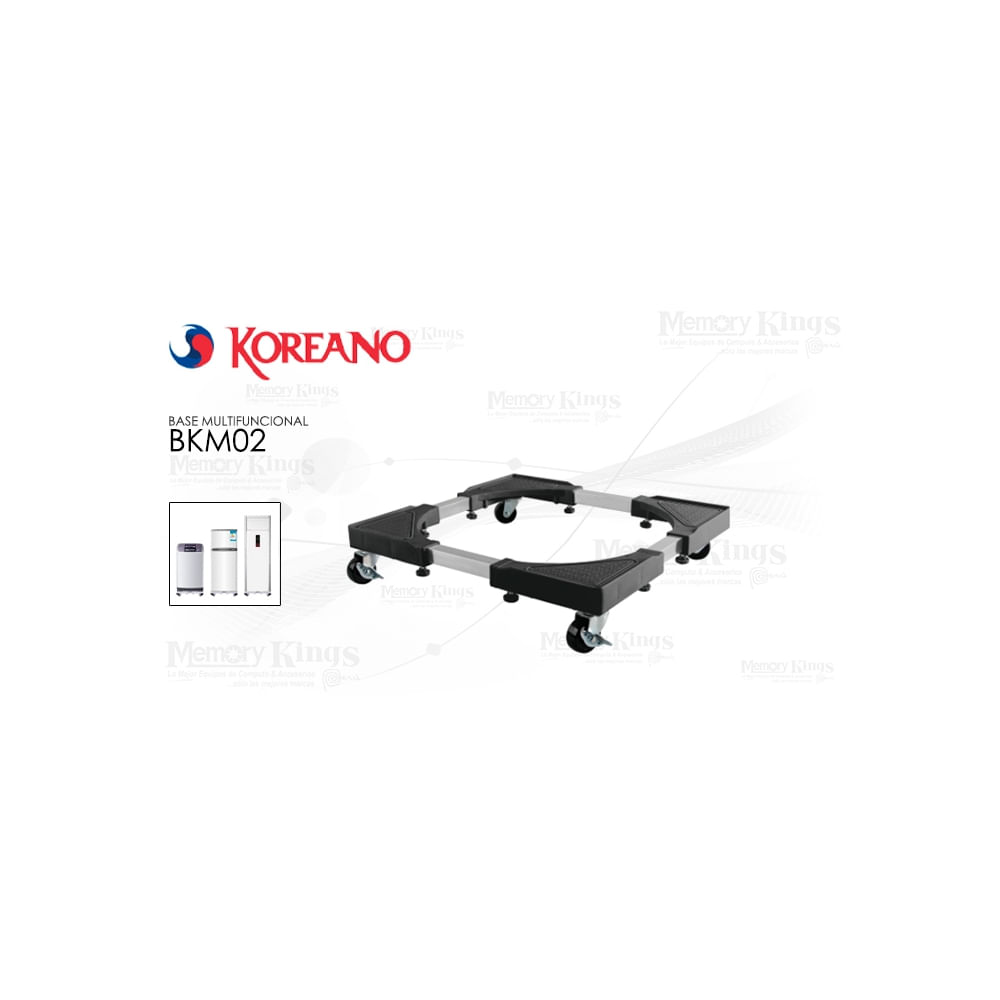 Base multifunción KOREANO BKM02 para cocina y electrodomésticos, fácil