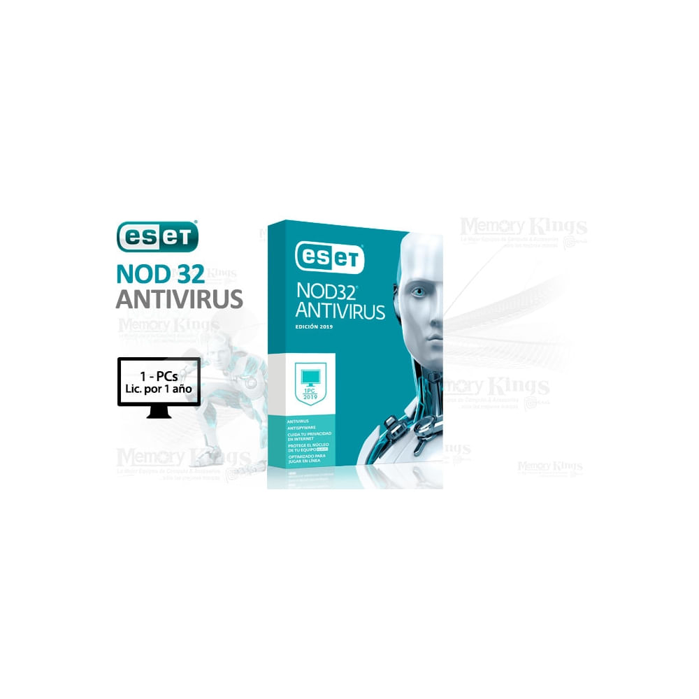 ESET NOD32 Antivirus para 1 PC - Protección Avanzada y Seguridad Total