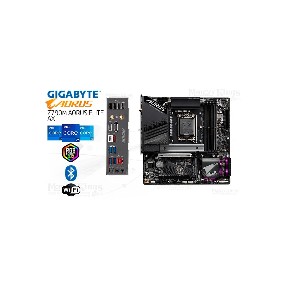 Placa base Gigabyte Z790M AORUS ELITE AX micro-ATX, Chipset Intel Z790