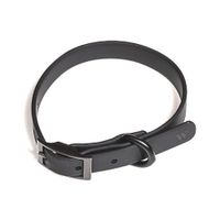 Collar Para Perros PVC Impermeable Negro - Talla S