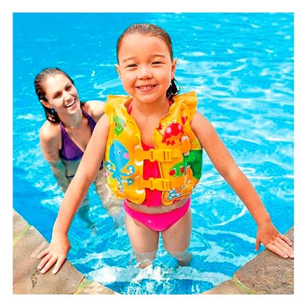 Chaleco para Pequeños Nadadores Amarillo Y+Agendita