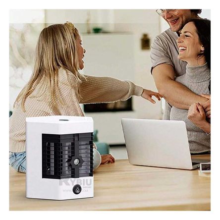 Climatizador Ambiental en Tono Blanco Y+Post-it adhesivos Climatizador Ambiental en Tono Blanco Y+Post-it adhesivos