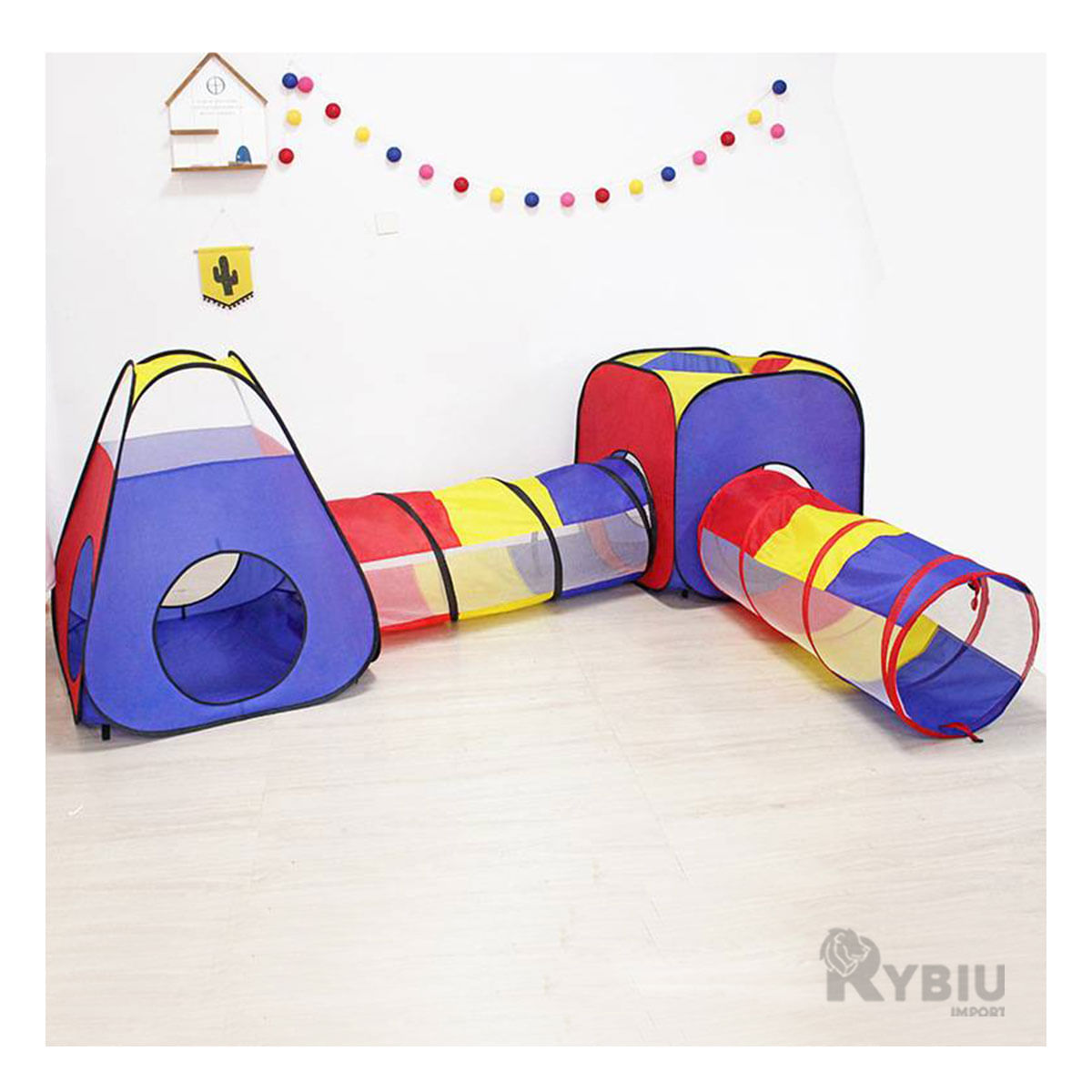 Carpa Resistente para Juegos en Multicolor Y+Agendita