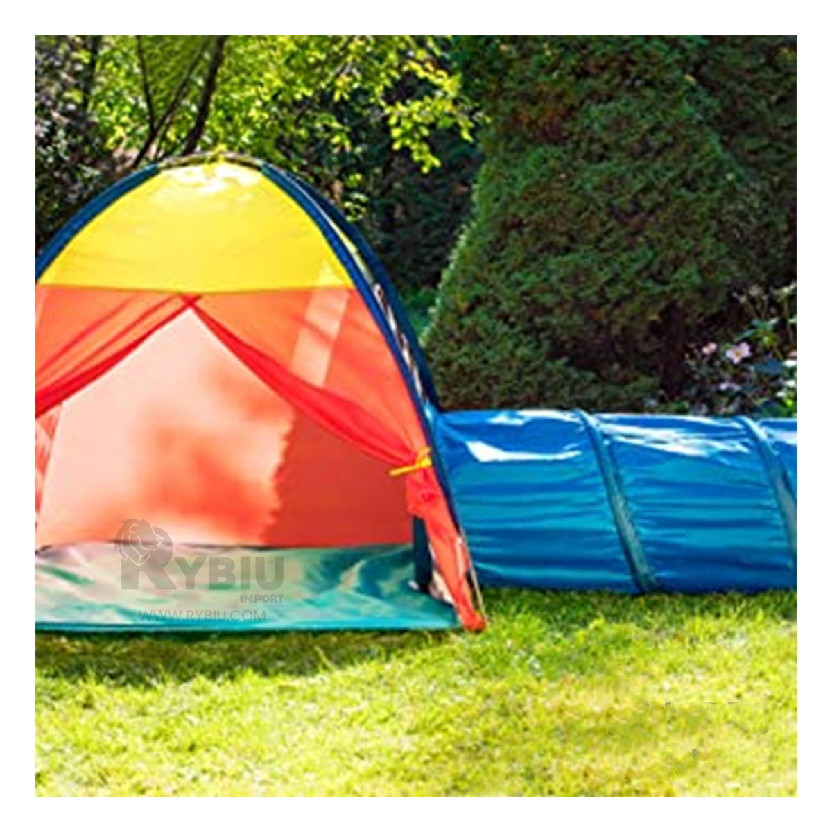 Carpa para Insatalar en Patios en Multicolor Y+Stickers