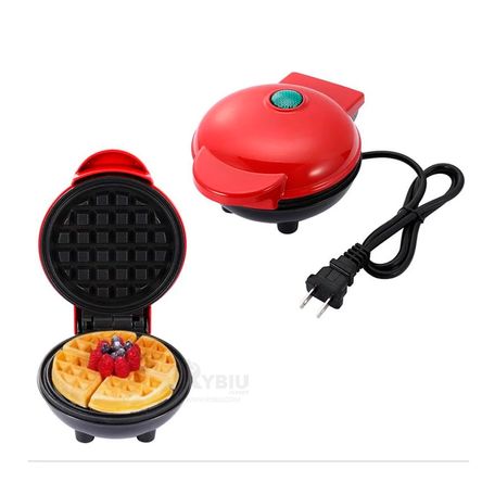 Plancha para Waffle Rojo Plancha para Waffle Rojo