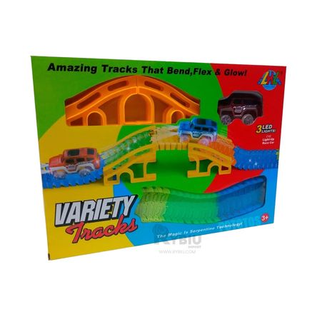 Pista Ideal para Juego en Multicolor Y+Stickers