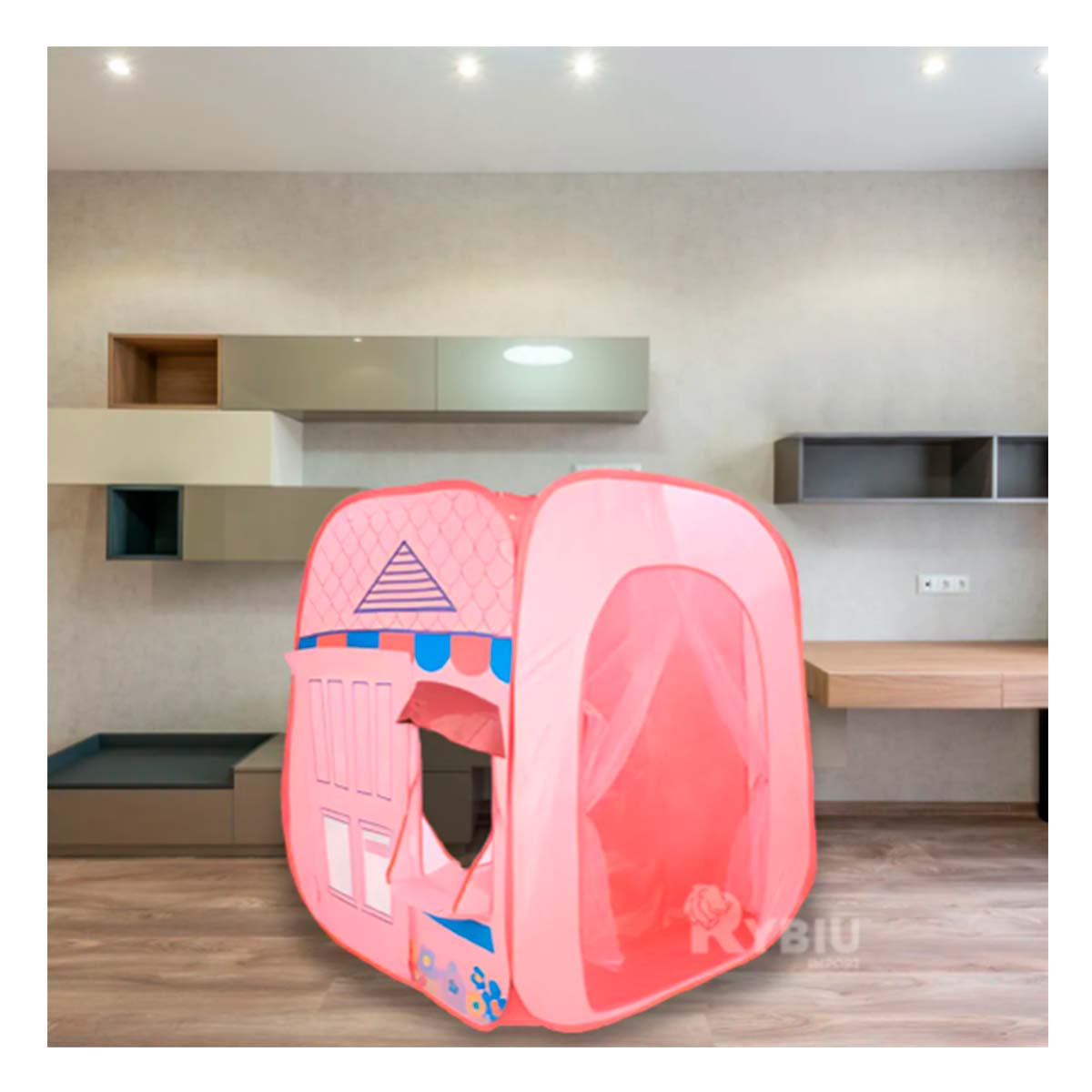 Boutique Armable y Practica Color Rosado Y+Stickers