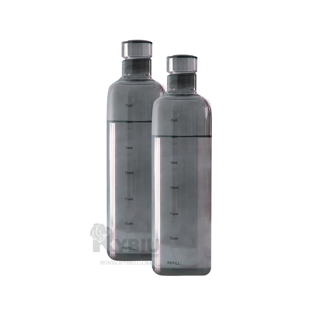 Botella Portatil para Agua de 500 ml Negro Y+Regalo Agendita