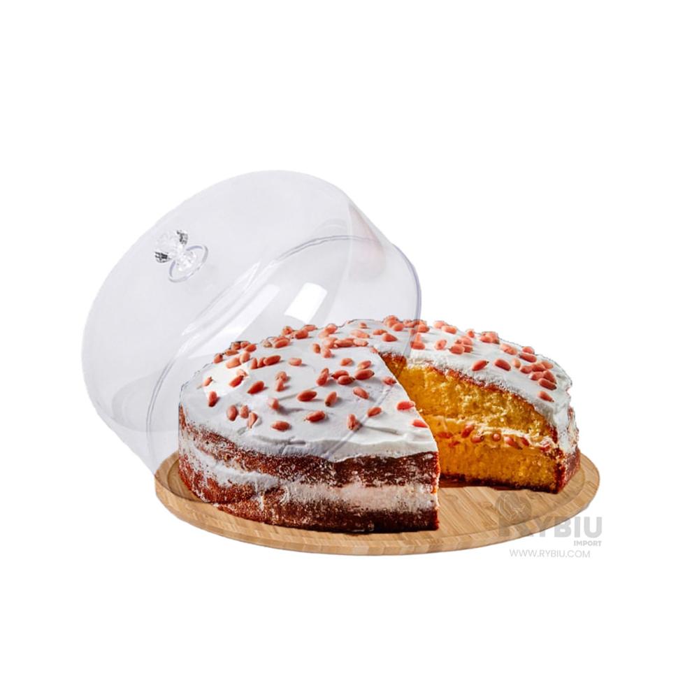 Base para Reposteria 28 cm Traspararente Y+Regalo Agendita