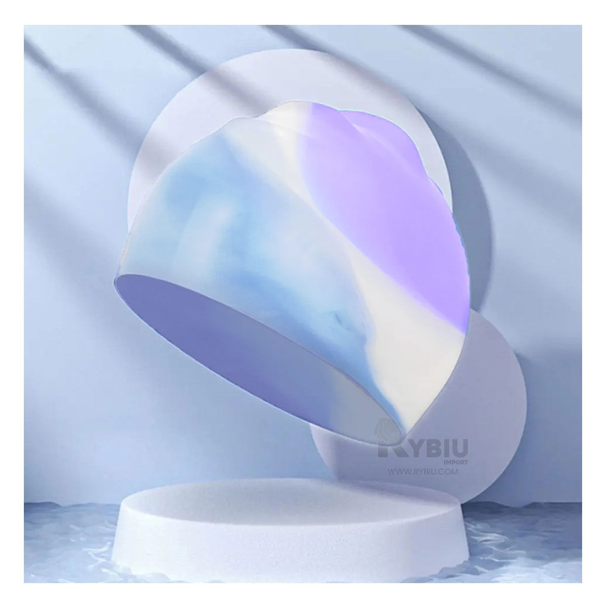 Gorro de Fácil Uso de Color Lila Y+Stickers