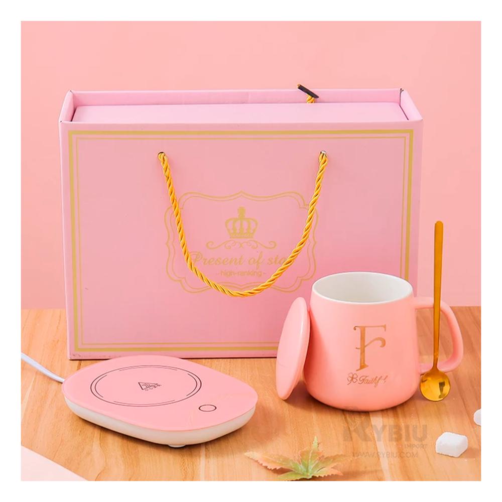 Kit Practico y Termico en Tono Rosado Y+Banderitas Adhesivas