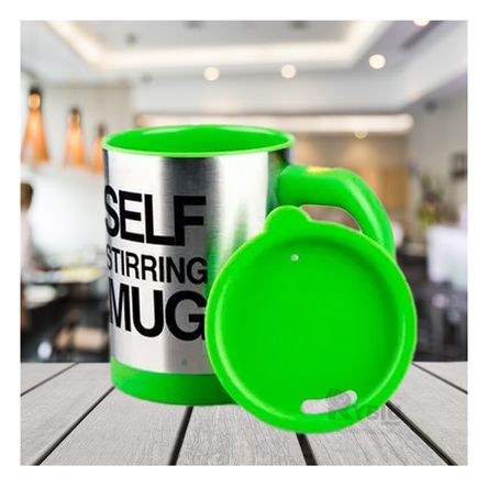 Taza Mezcladora de 400 ml Color Verde Y+Papel de Regalo Taza Mezcladora de 400 ml Color Verde Y+Papel de Regalo