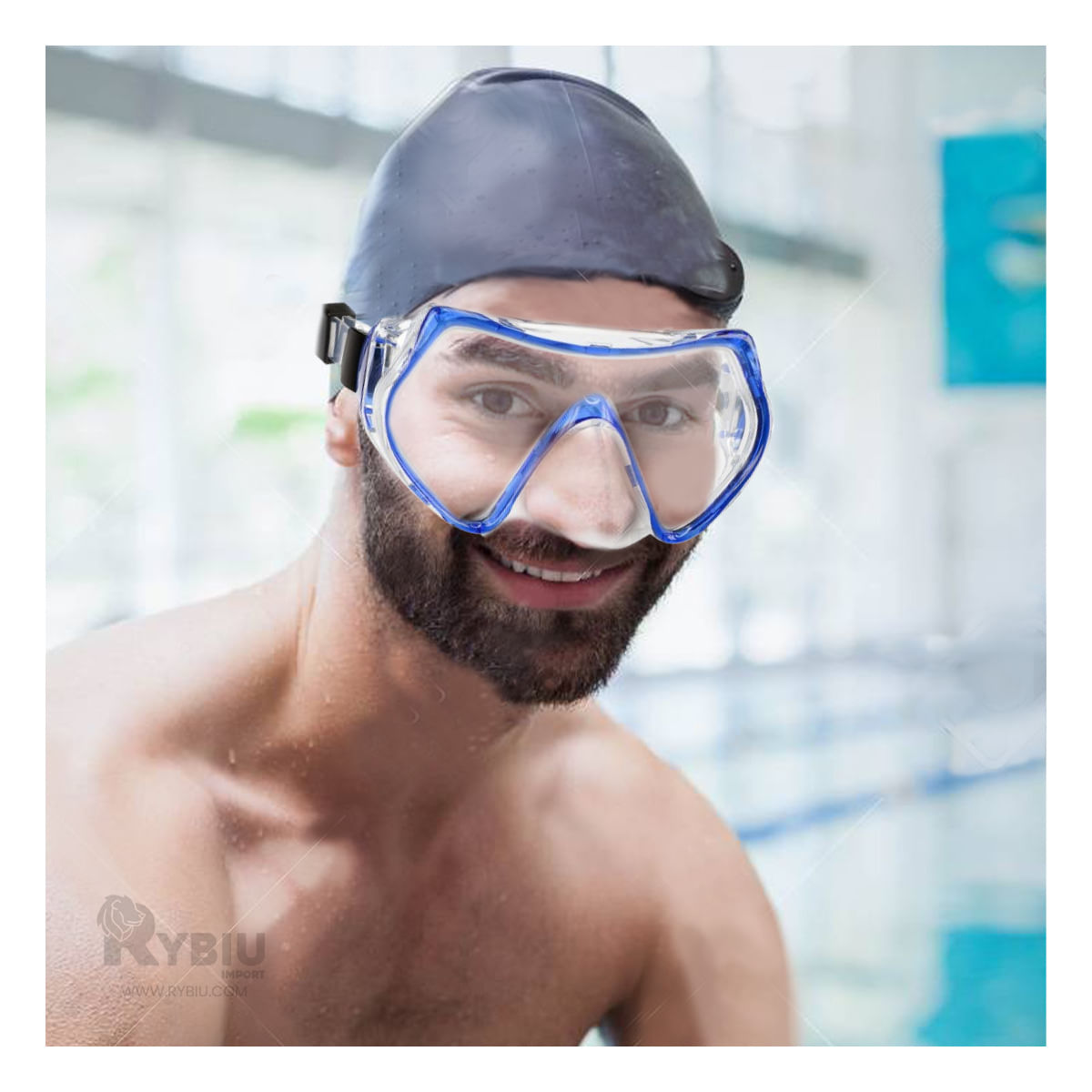 Lente para Inmersion Bajo el Mar Color Azul Y+Agendita