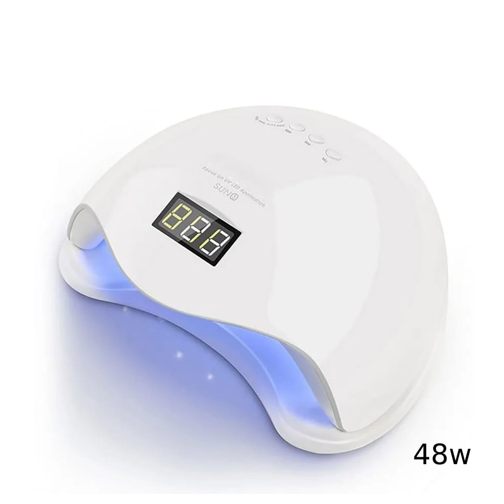 Lampara de Uñas UV Led Secadora 48W Blanco