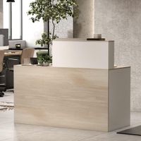 Counter de Recepción Moderno Malva 140cm
