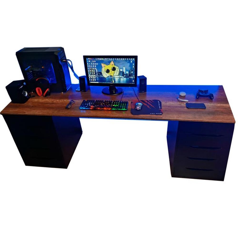 Escritorio Gamer Moderno 180cm Escritorio Gamer Moderno 180cm