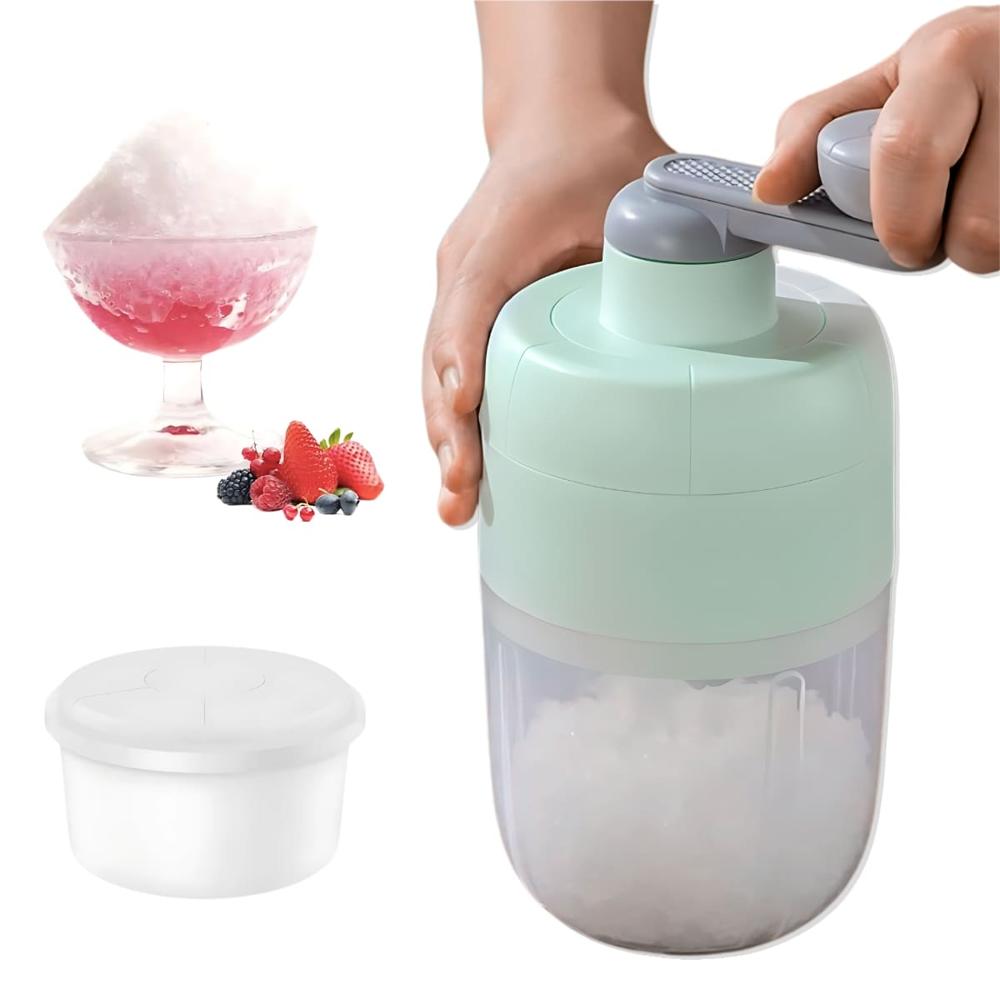 Triturador De Hielo Manual Para Helados Y Postes Verde 451VR01