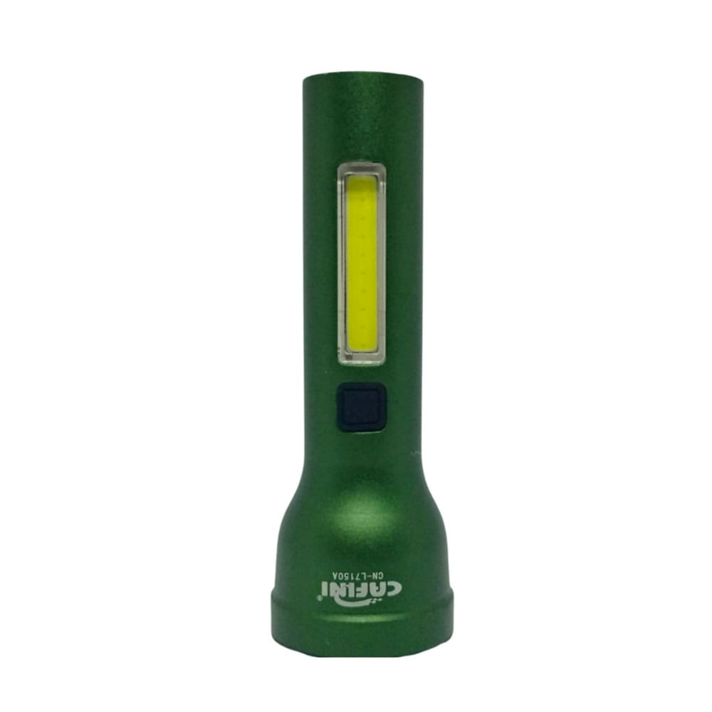 Linterna Táctica  Reflector Recargable 5w Cafini Cn-l7150a - Verde