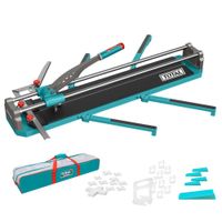 Cortador de Mayólica 120cm + 541 Accesorios Industrial Total THTC12008