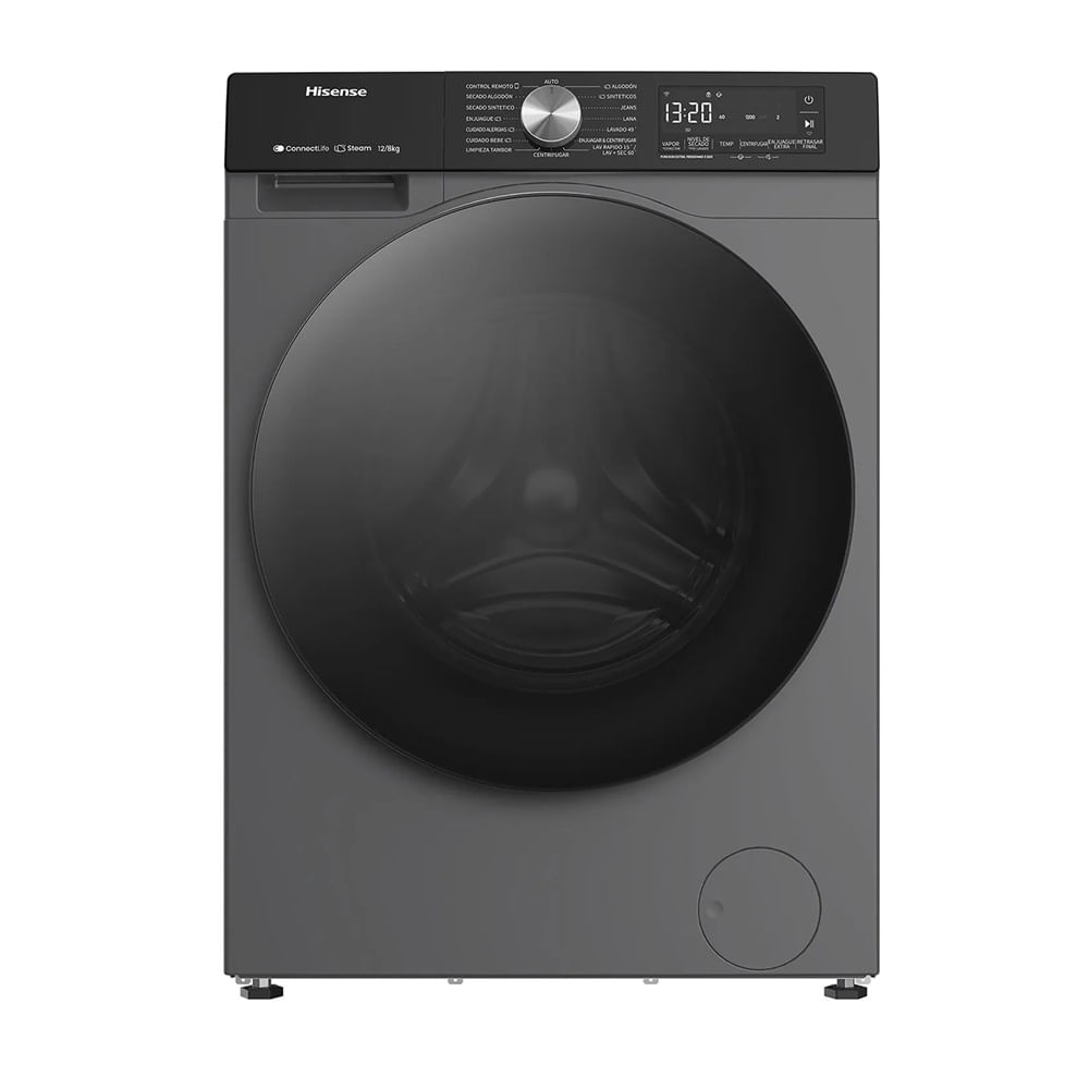 Lavaseca 12/8kg carga frontal WD3S1243BT C/WIFI Negro