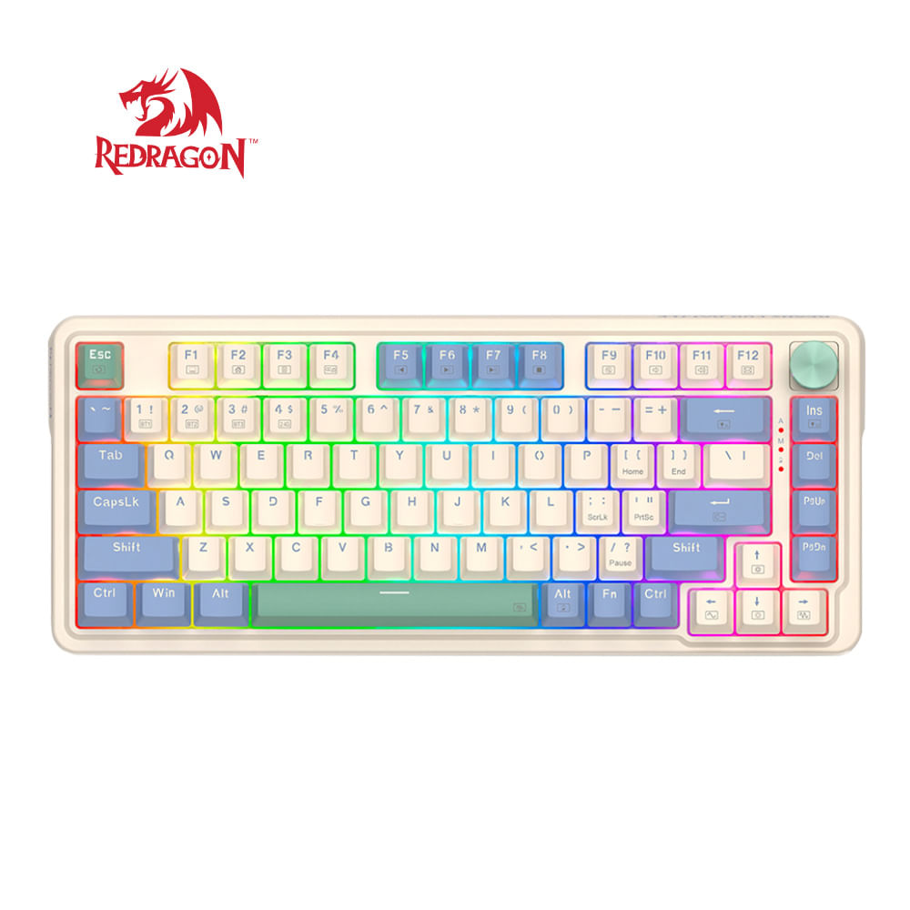 Teclado Redragon UCAL K673-PASTEL