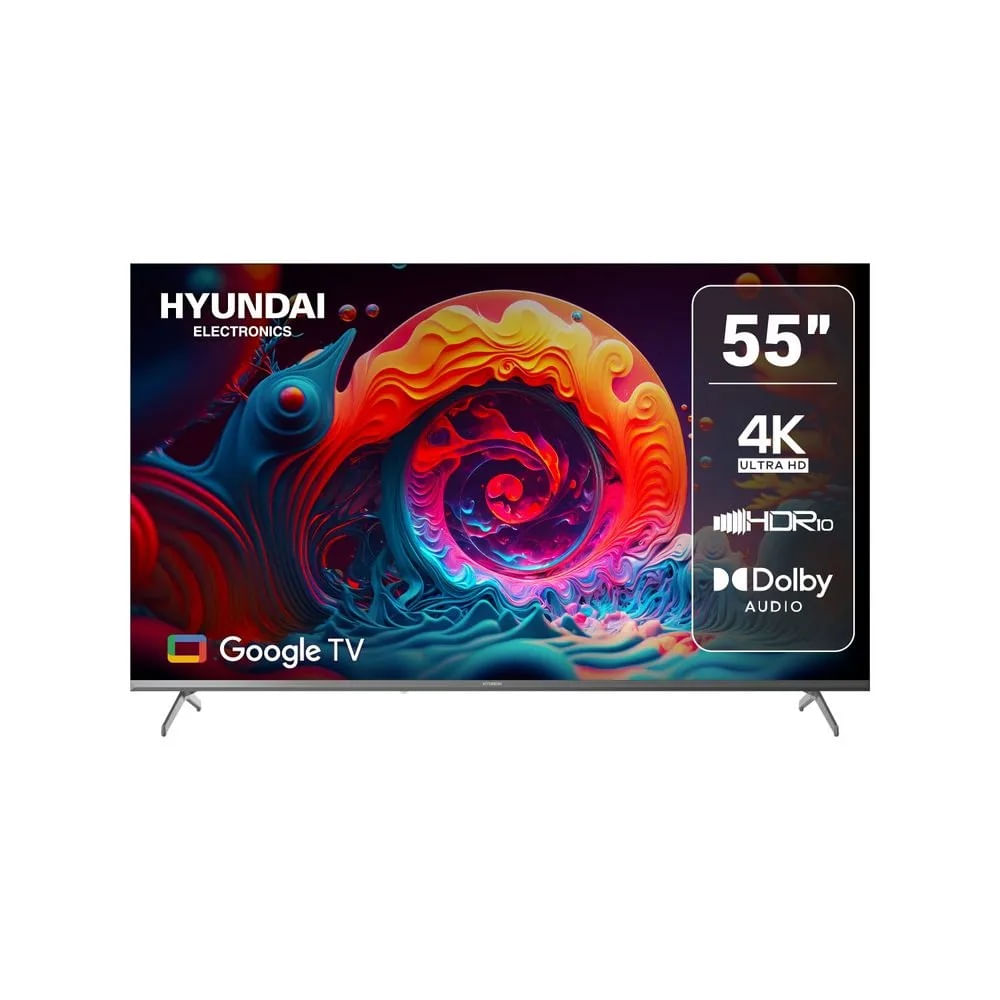 Televisor Hyundai 55"" HYLED5528G LED 4K UHD Gris