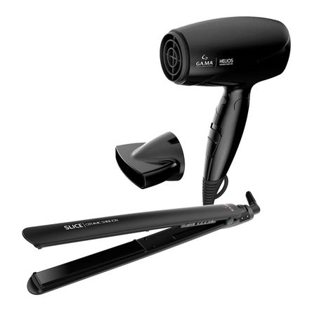 Combo Gama Alisadora Slice BECHS0000002737 y Secador Helios Mango Plegable Combo Gama Alisadora Slice BECHS0000002737 y Secador Helios Mango Plegable