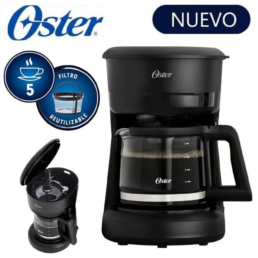 Cafetera Oster 5tz de Filtro reutilizable BVSTDCS51B - Negro