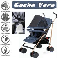 Coche Deportivo Baston Vero Pegable - Azul