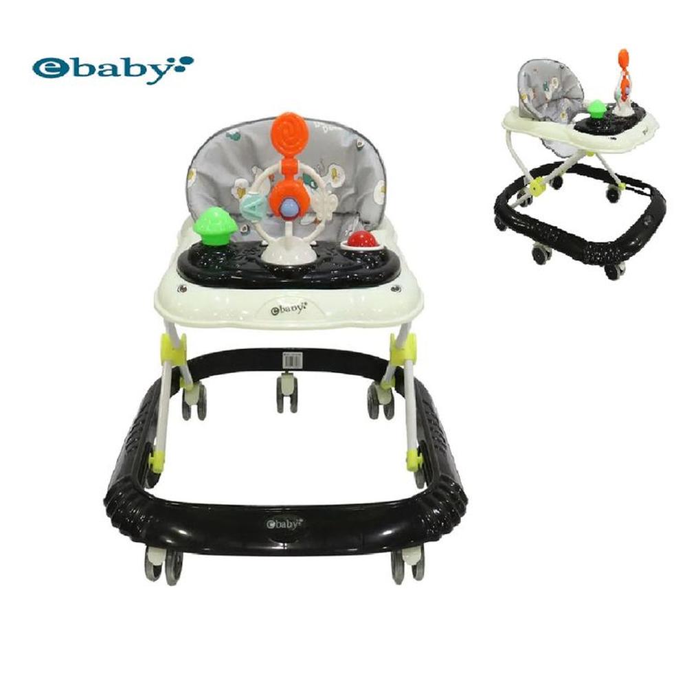 Caminador Interactivo Cristal - negro