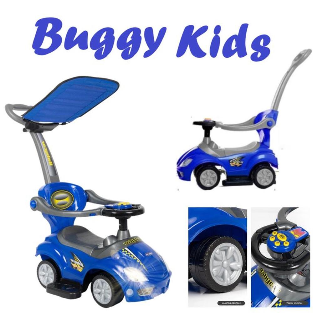 Buggy Kids Correpasillos Musical Luces -Azul