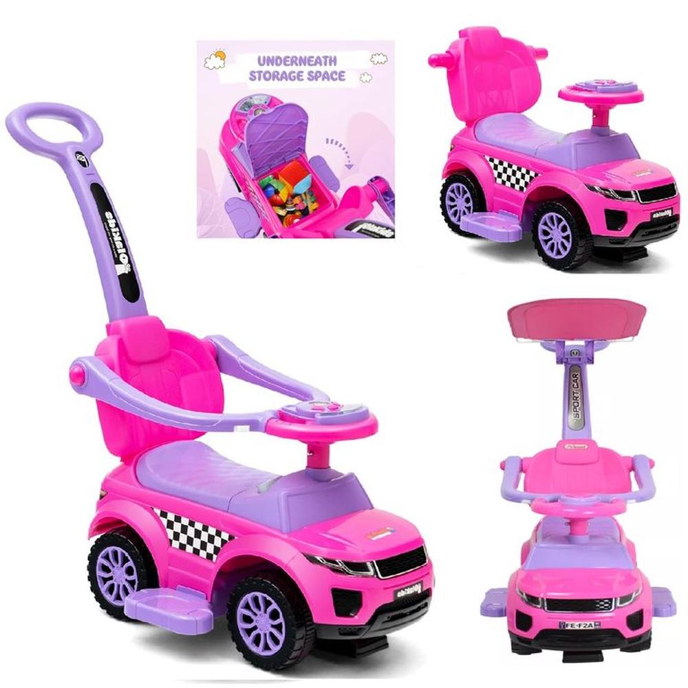 Bugui Correpasillos Empujador 3 en 1 Musical - Azul