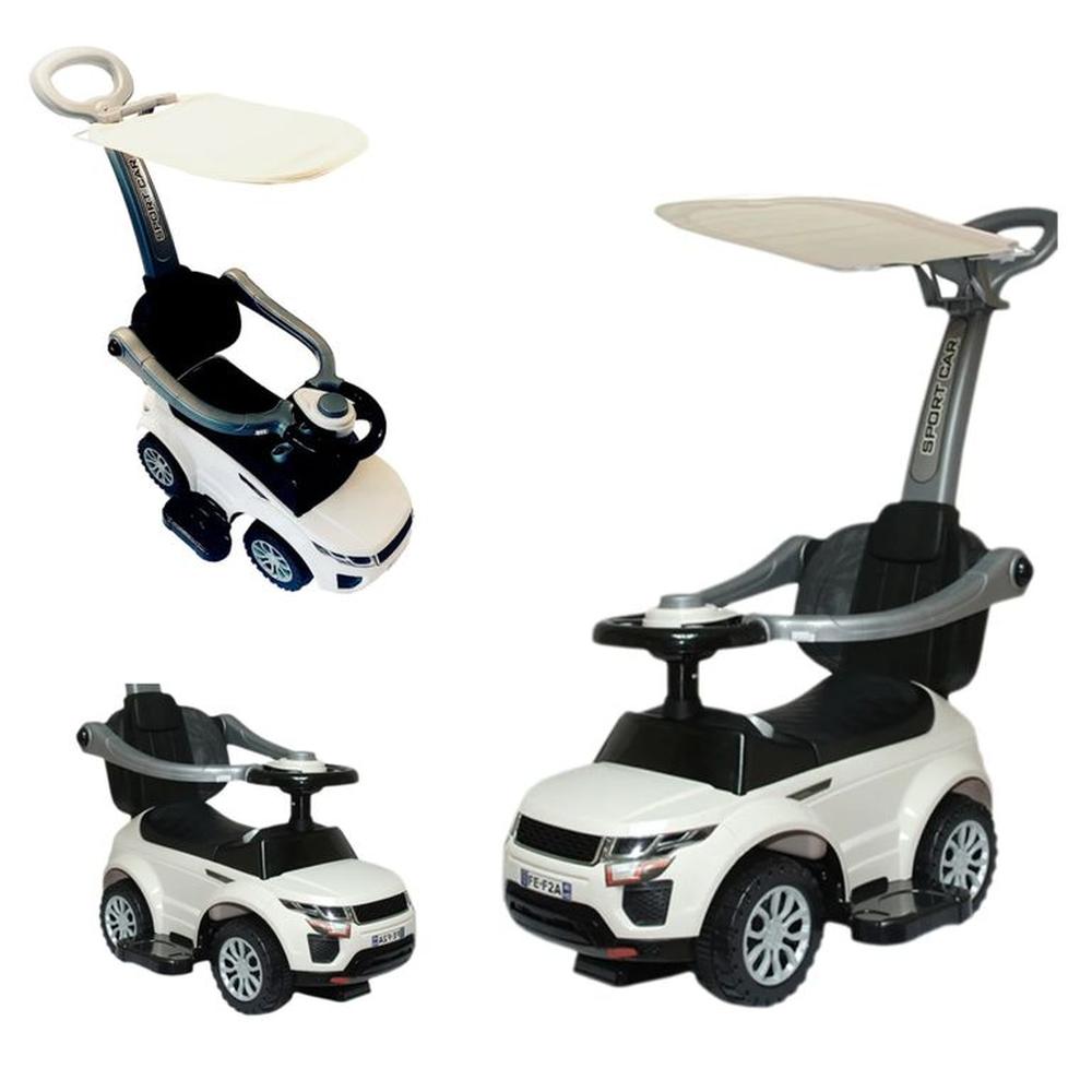 Bugui Correpasillos Empujador 3 en 1 Musical -Blanco