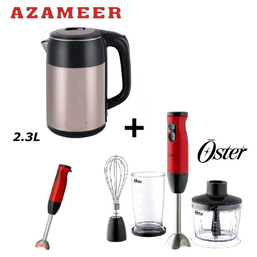 Batidora Oster de Inmersion FPSTHB460A -Hervidor 2-3LP