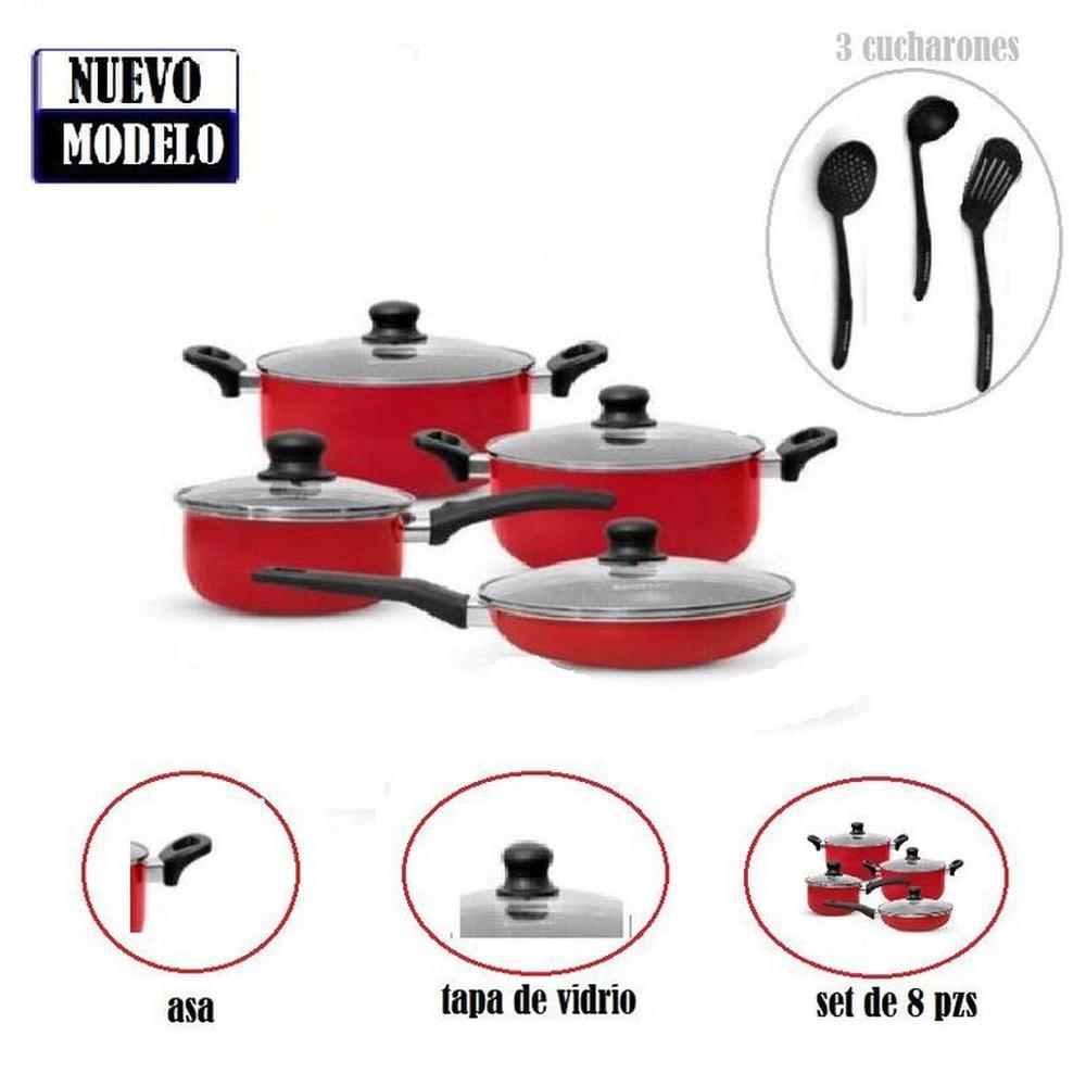 Juego de ollas antiadherente 11PZAS /FZ-X1705M