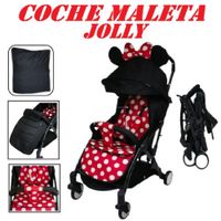 Novedoso Coche Maleta Jolly con Orejas -Rojo