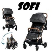 Novedoso Coche Maleta Sofi Ebaby -Negro