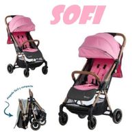 Novedoso Coche Maleta Sofi Ebaby -Rosa