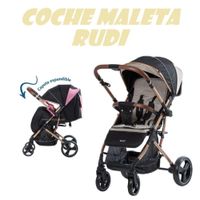 Novedoso Coche Maleta Rudi Ebaby -Beige