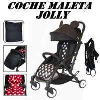 Novedoso Coche Maleta Jolly con Orejas -Negro