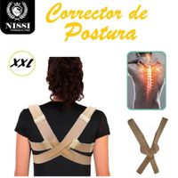 Faja Corrector De Postura Beige Talla -XXL
