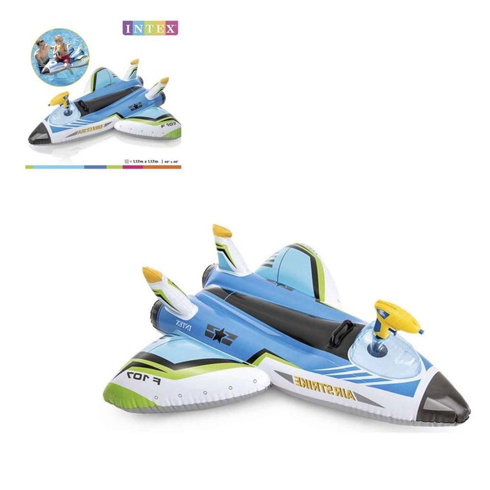 Flotador Avion con Pistola de Agua 117X117 A