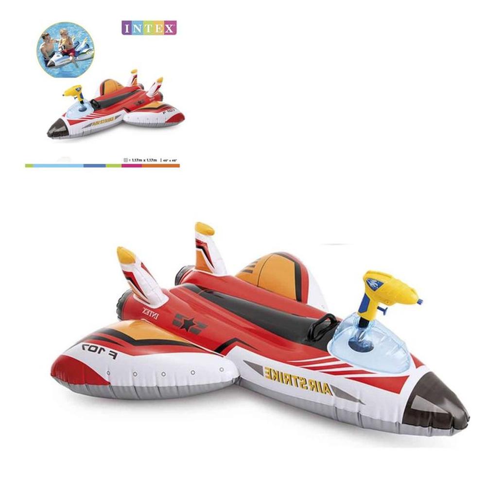 Flotador Avion con Pistola de Agua 117X117 R