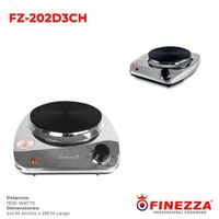 Cocina Eléctrica 1 Hornilla FZ-202D3CH -Acero