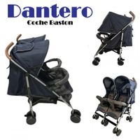 Coche Baston Mellicero Pegable Reclinable Dantero -Azul