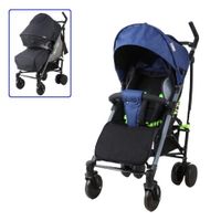 Coche Baston Para Bebe Nitro - Azul Negro