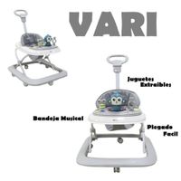 Andador Musical Para Bebe Didactico Vari-Plomo