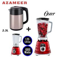 Combo Licuadora Oster Clasica 3V BLST4126R - Hervidor 2-3LP